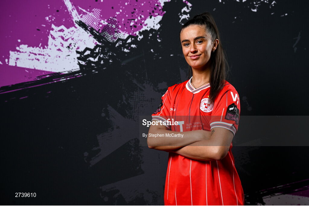 21 February 2024; Alex Kavanagh poses for a portrait during a Shelbourne FC squad portraits at Tolka Park in Dublin. Photo by Stephen McCarthy/Sportsfile