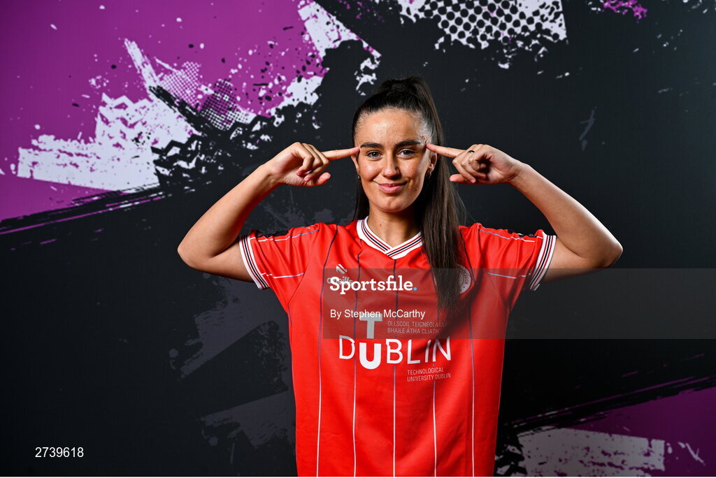 21 February 2024; Alex Kavanagh poses for a portrait during a Shelbourne FC squad portraits at Tolka Park in Dublin. Photo by Stephen McCarthy/Sportsfile