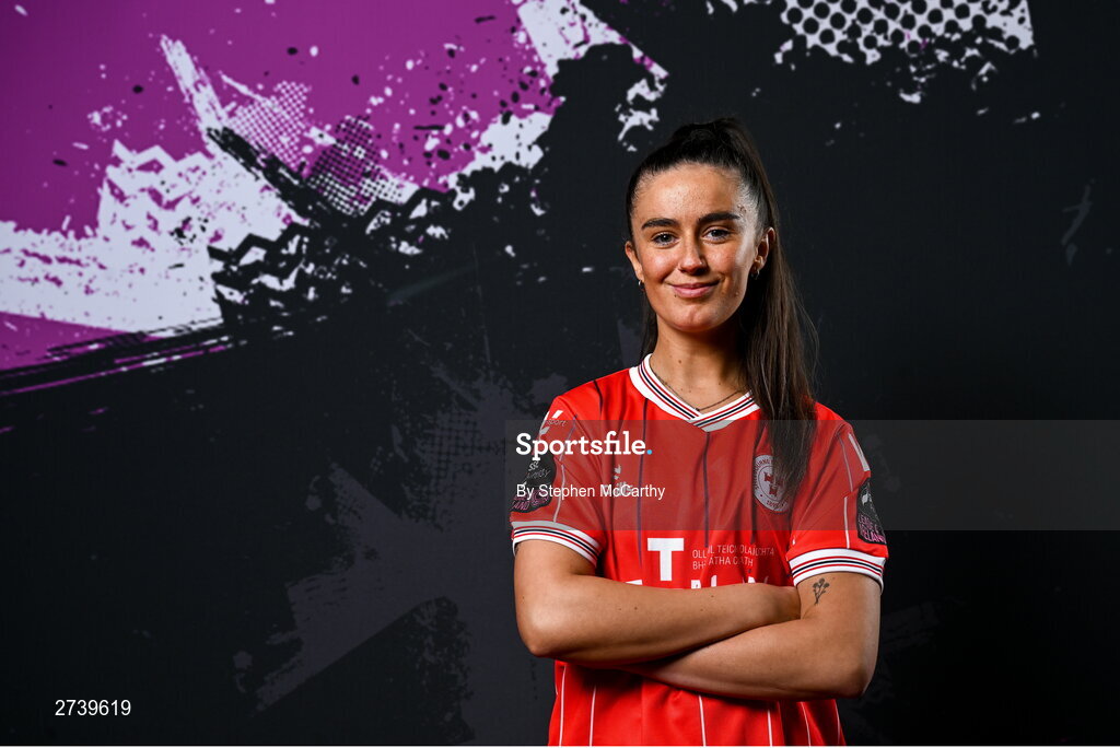 21 February 2024; Alex Kavanagh poses for a portrait during a Shelbourne FC squad portraits at Tolka Park in Dublin. Photo by Stephen McCarthy/Sportsfile
