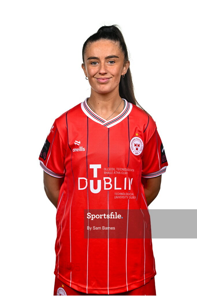 21 February 2024; Alex Kavanagh poses for a portrait during a Shelbourne FC squad portraits at Tolka Park in Dublin. Photo by Sam Barnes/Sportsfile