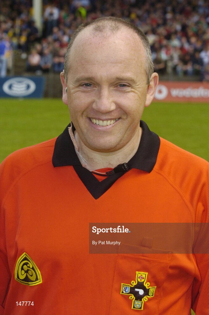 18 July 2004; Marty Duffy, Linesman. Bank of Ireland Connacht Senior Football Championship Final, Mayo v Roscommon, McHale Park, Castlebar, Co. Mayo. Picture credit; Pat Murphy / SPORTSFILE