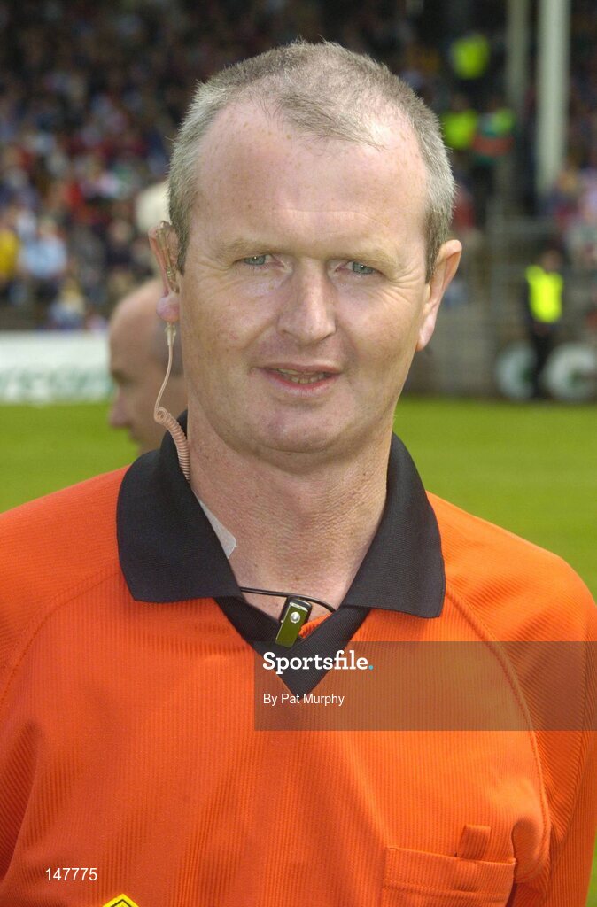 18 July 2004; Michael Ryan, Linesman. Bank of Ireland Connacht Senior Football Championship Final, Mayo v Roscommon, McHale Park, Castlebar, Co. Mayo. Picture credit; Pat Murphy / SPORTSFILE