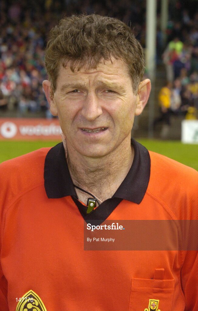 18 July 2004; Brian Whyte, Referee. Bank of Ireland Connacht Senior Football Championship Final, Mayo v Roscommon, McHale Park, Castlebar, Co. Mayo. Picture credit; Pat Murphy / SPORTSFILE