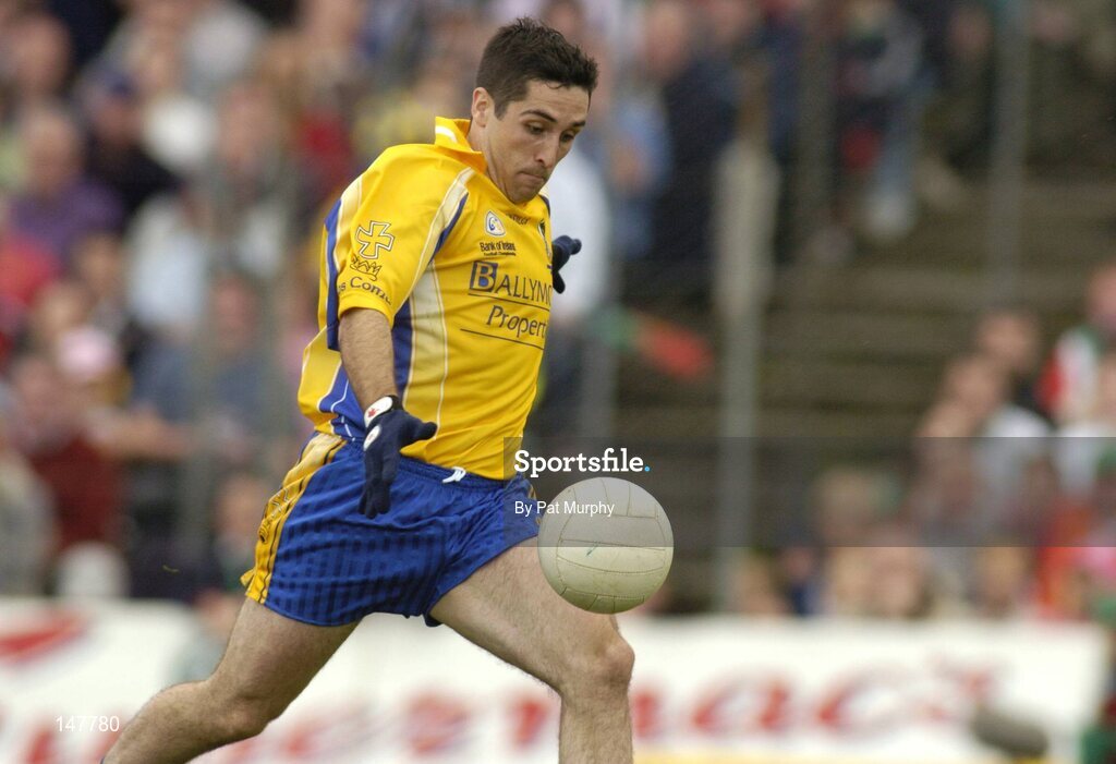 18 July 2004; John Hanly, Roscommon. Bank of Ireland Connacht Senior Football Championship Final, Mayo v Roscommon, McHale Park, Castlebar, Co. Mayo. Picture credit; Pat Murphy / SPORTSFILE
