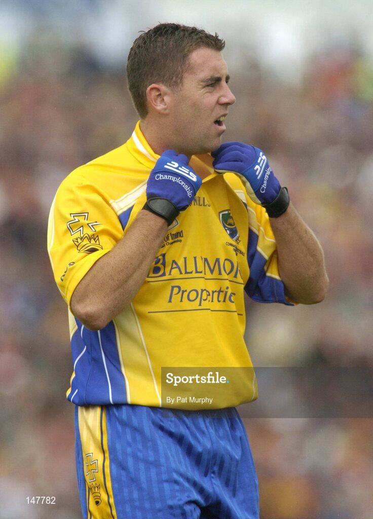 18 July 2004; Frankie Dolan, Roscommon. Bank of Ireland Connacht Senior Football Championship Final, Mayo v Roscommon, McHale Park, Castlebar, Co. Mayo. Picture credit; Pat Murphy / SPORTSFILE