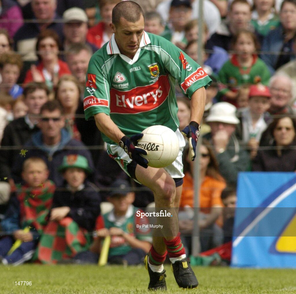18 July 2004; Trevor Mortimer, Mayo. Bank of Ireland Connacht Senior Football Championship Final, Mayo v Roscommon, McHale Park, Castlebar, Co. Mayo. Picture credit; Pat Murphy / SPORTSFILE