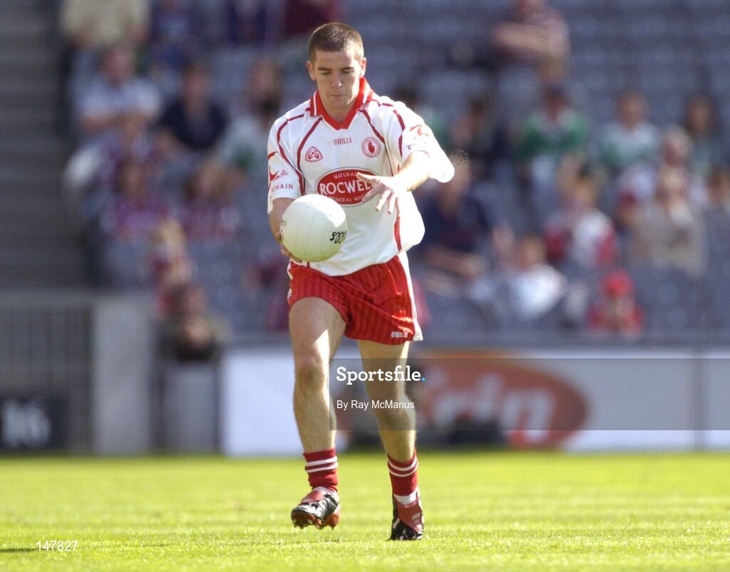 17 July 2004; Philip Jordan, Tyrone. Bank of Ireland Senior Football Championship Qualifier, Round 3, Tyrone v Galway, Croke Park, Dublin. Picture credit; Ray McManus / SPORTSFILE