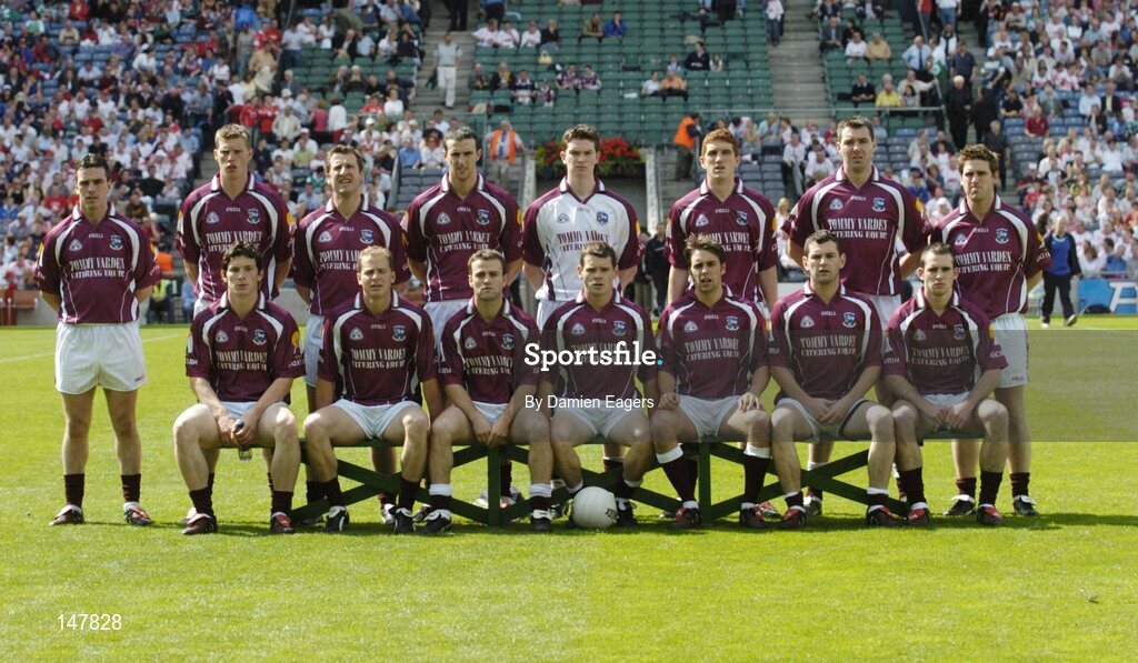 17 July 2004; Galway team. Bank of Ireland Senior Football Championship Qualifier, Round 3, Tyrone v Galway, Croke Park, Dublin. Picture credit; Damien Eagers / SPORTSFILE