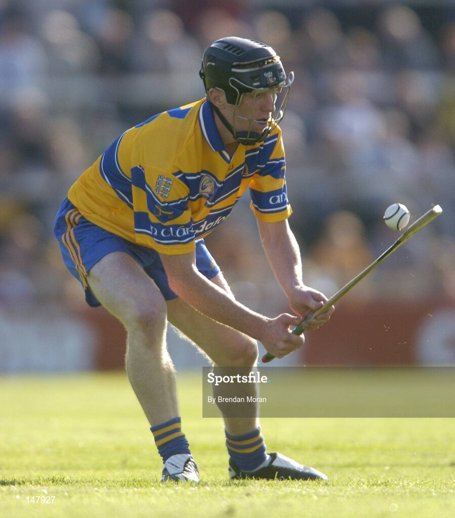 17 July 2004; Niall Gilligan, Clare. Guinness Senior Hurling Championship Qualifier, Round 3, Clare v Offaly, Gaelic Grounds, Limerick. Picture credit; Brendan Moran / SPORTSFILE