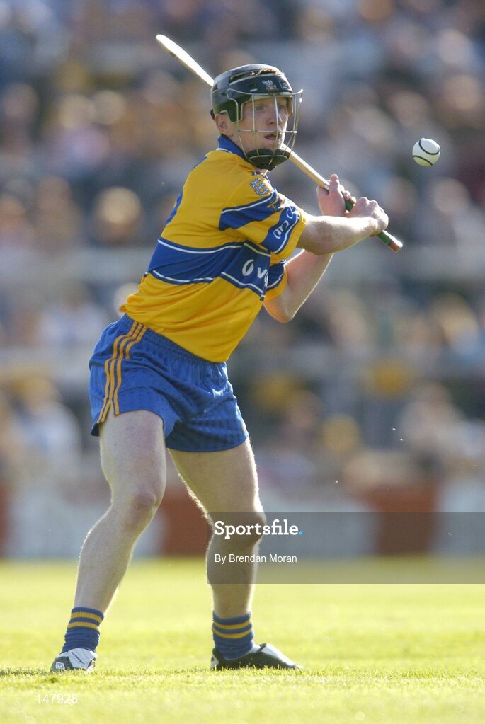 17 July 2004; Niall Gilligan, Clare. Guinness Senior Hurling Championship Qualifier, Round 3, Clare v Offaly, Gaelic Grounds, Limerick. Picture credit; Brendan Moran / SPORTSFILE