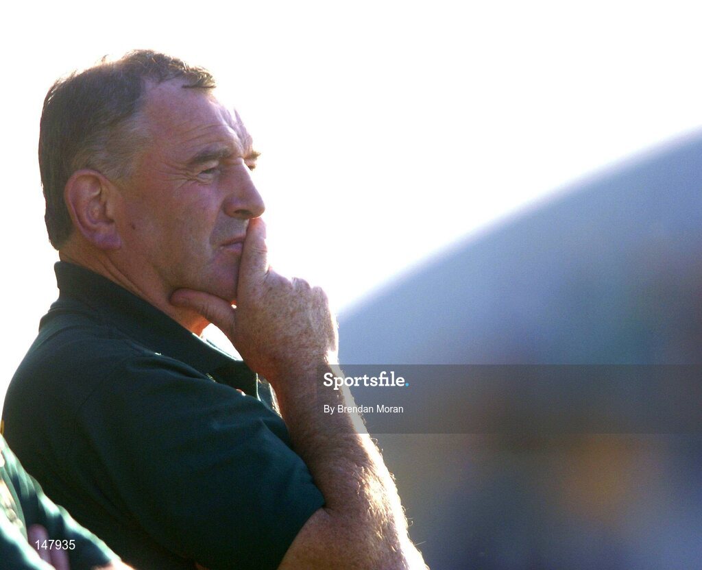 17 July 2004; Mike McNamara, Offaly manager. Guinness Senior Hurling Championship Qualifier, Round 3, Clare v Offaly, Gaelic Grounds, Limerick. Picture credit; Brendan Moran / SPORTSFILE