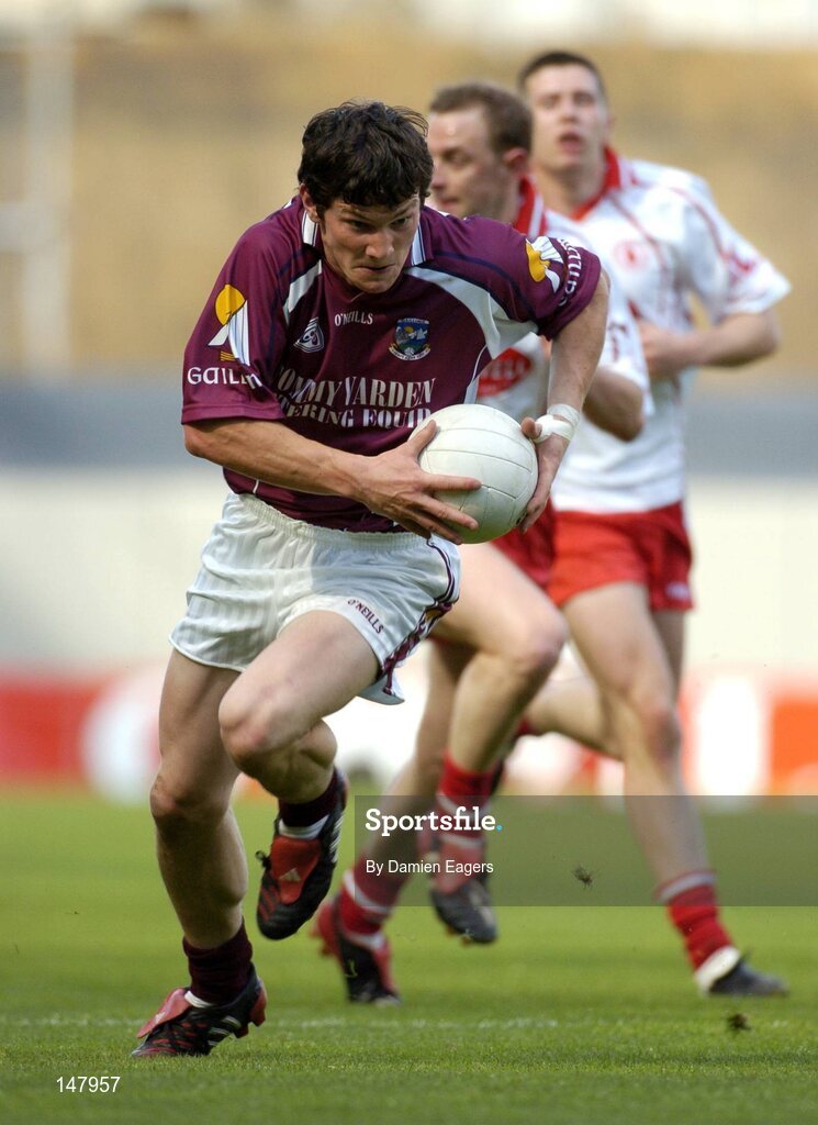 17 July 2004; Michael Meehan, Galway. Bank of Ireland Senior Football Championship Qualifier, Round 3, Tyrone v Galway, Croke Park, Dublin. Picture credit; Damien Eagers / SPORTSFILE