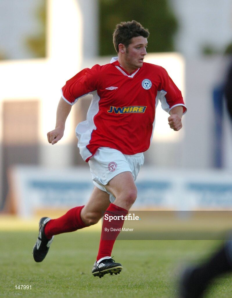 14 July 2004; Wesley Hoolahan, Shelbourne. Champions League, Qualifying Round, KR Reykjavik v Shelbourne, KR stadium, Reykjavik, Iceland. Picture credit; David Maher / SPORTSFILE