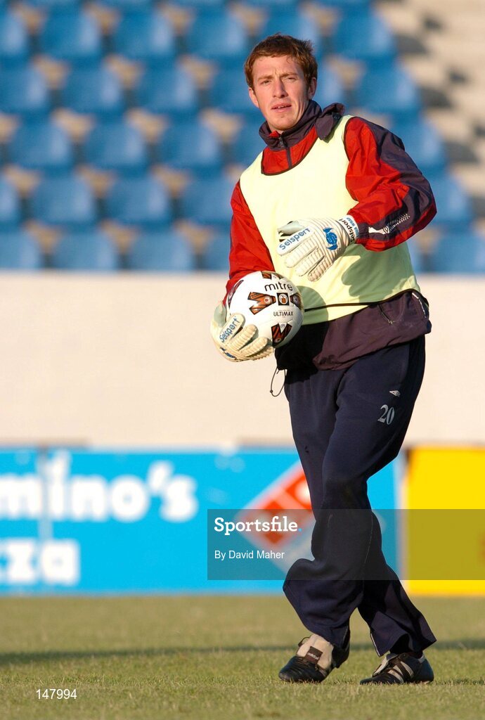 14 July 2004; Dean Delaney, Shelbourne. Champions League, Qualifying Round, KR Reykjavik v Shelbourne, KR stadium, Reykjavik, Iceland. Picture credit; David Maher / SPORTSFILE