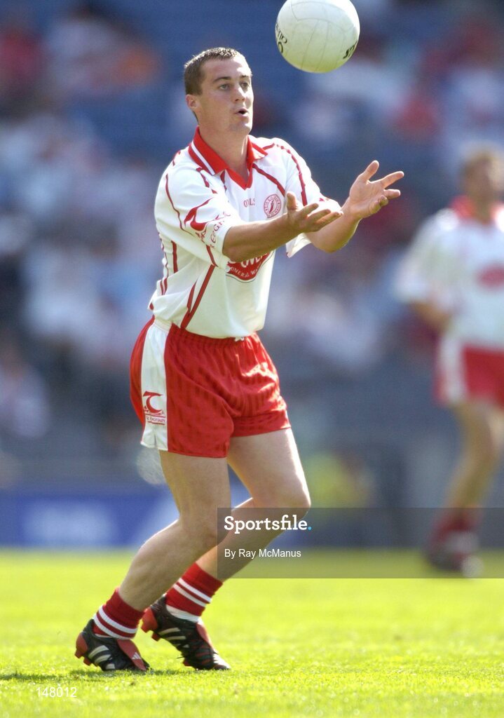 17 July 2004; Brian McGuigan, Tyrone. Bank of Ireland Senior Football Championship Qualifier, Round 3, Tyrone v Galway, Croke Park, Dublin. Picture credit; Ray McManus / SPORTSFILE
