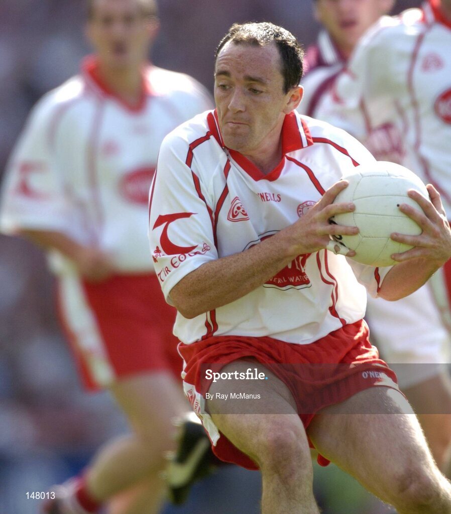 17 July 2004; Brian Dooher, Tyrone. Bank of Ireland Senior Football Championship Qualifier, Round 3, Tyrone v Galway, Croke Park, Dublin. Picture credit; Ray McManus / SPORTSFILE