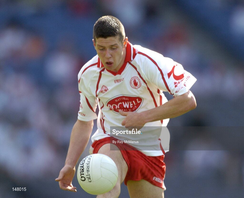 17 July 2004; Sean Cavanagh, Tyrone. Bank of Ireland Senior Football Championship Qualifier, Round 3, Tyrone v Galway, Croke Park, Dublin. Picture credit; Ray McManus / SPORTSFILE