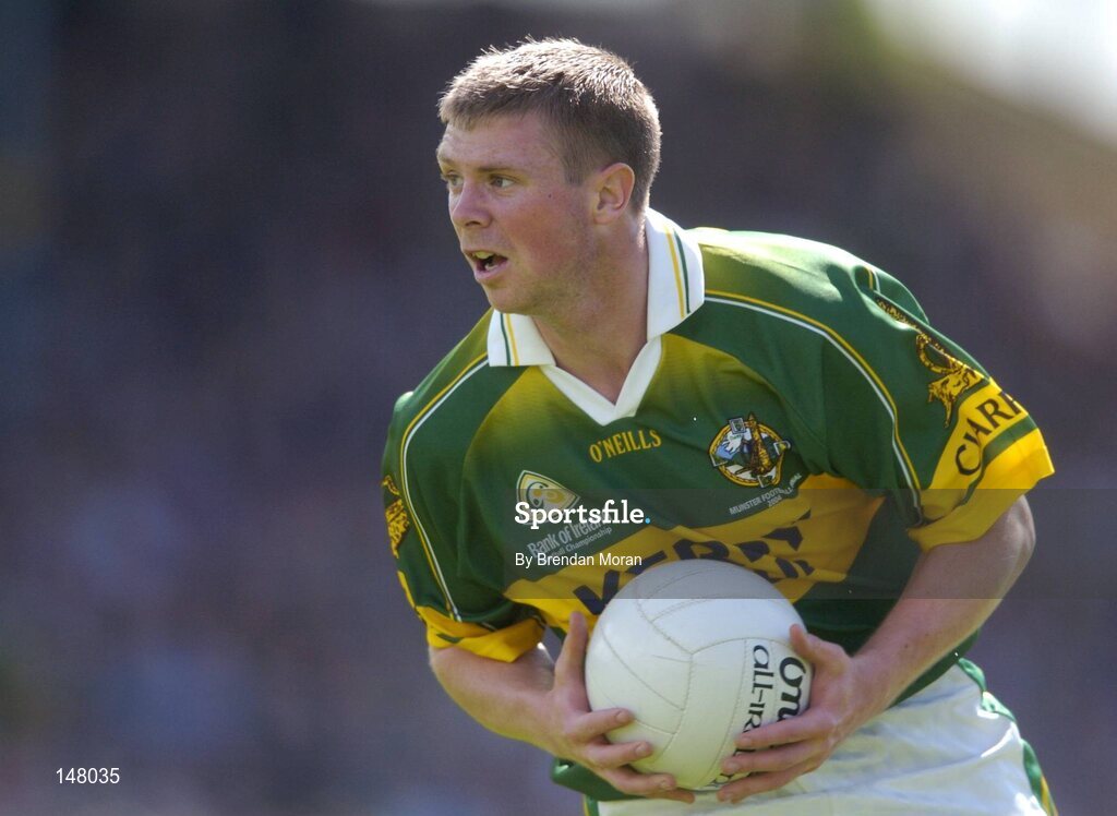 18 July 2004; Tomas O'Se, Kerry. Bank of Ireland Munster Senior Football Championship Final Replay, Kerry v Limerick, Fitzgerald Stadium, Killarney, Co. Kerry. Picture credit; Brendan Moran / SPORTSFILE