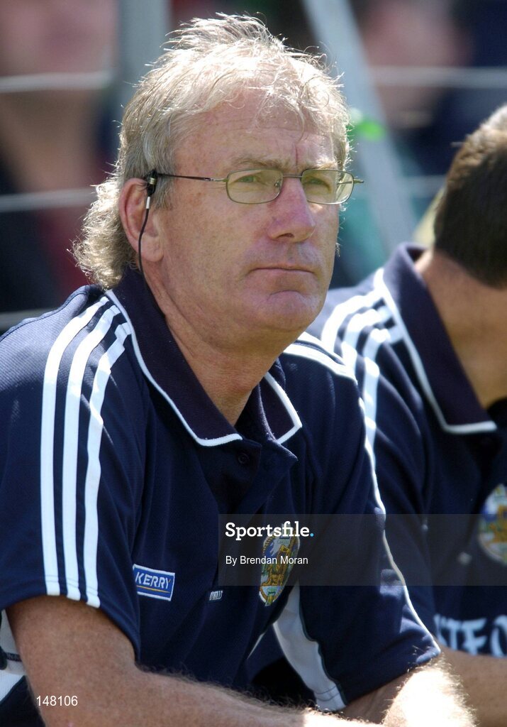 18 July 2004; Ger O'Keeffe, Kerry selector. Bank of Ireland Munster Senior Football Championship Final Replay, Kerry v Limerick, Fitzgerald Stadium, Killarney, Co. Kerry. Picture credit; Brendan Moran / SPORTSFILE