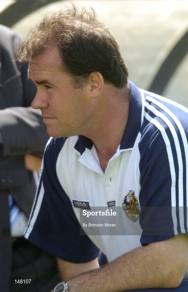 18 July 2004; Pat Flanagan, Kerry physical trainer. Bank of Ireland Munster Senior Football Championship Final Replay, Kerry v Limerick, Fitzgerald Stadium, Killarney, Co. Kerry. Picture credit; Brendan Moran / SPORTSFILE