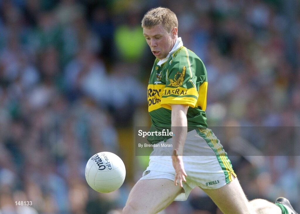 18 July 2004; Tomas O'Se, Kerry. Bank of Ireland Munster Senior Football Championship Final Replay, Kerry v Limerick, Fitzgerald Stadium, Killarney, Co. Kerry. Picture credit; Brendan Moran / SPORTSFILE