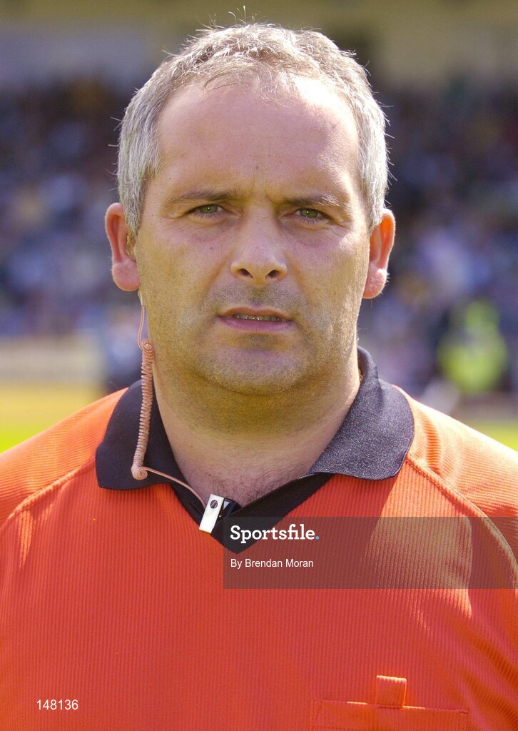 18 July 2004; Martin Collins, Linesman and Referee. Bank of Ireland Munster Senior Football Championship Final Replay, Kerry v Limerick, Fitzgerald Stadium, Killarney, Co. Kerry. Picture credit; Brendan Moran / SPORTSFILE