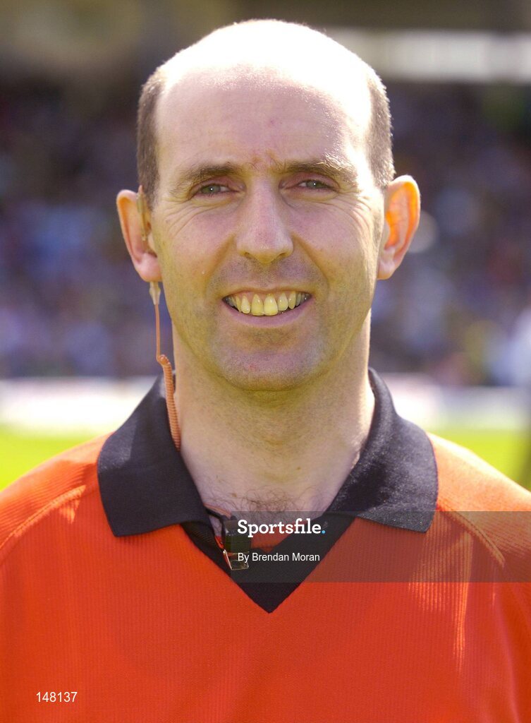 18 July 2004; Michael Collins, Linesman and Referee. Bank of Ireland Munster Senior Football Championship Final Replay, Kerry v Limerick, Fitzgerald Stadium, Killarney, Co. Kerry. Picture credit; Brendan Moran / SPORTSFILE