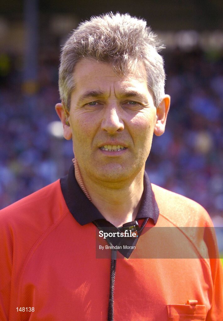 18 July 2004; Mick Curley, Referee. Bank of Ireland Munster Senior Football Championship Final Replay, Kerry v Limerick, Fitzgerald Stadium, Killarney, Co. Kerry. Picture credit; Brendan Moran / SPORTSFILE