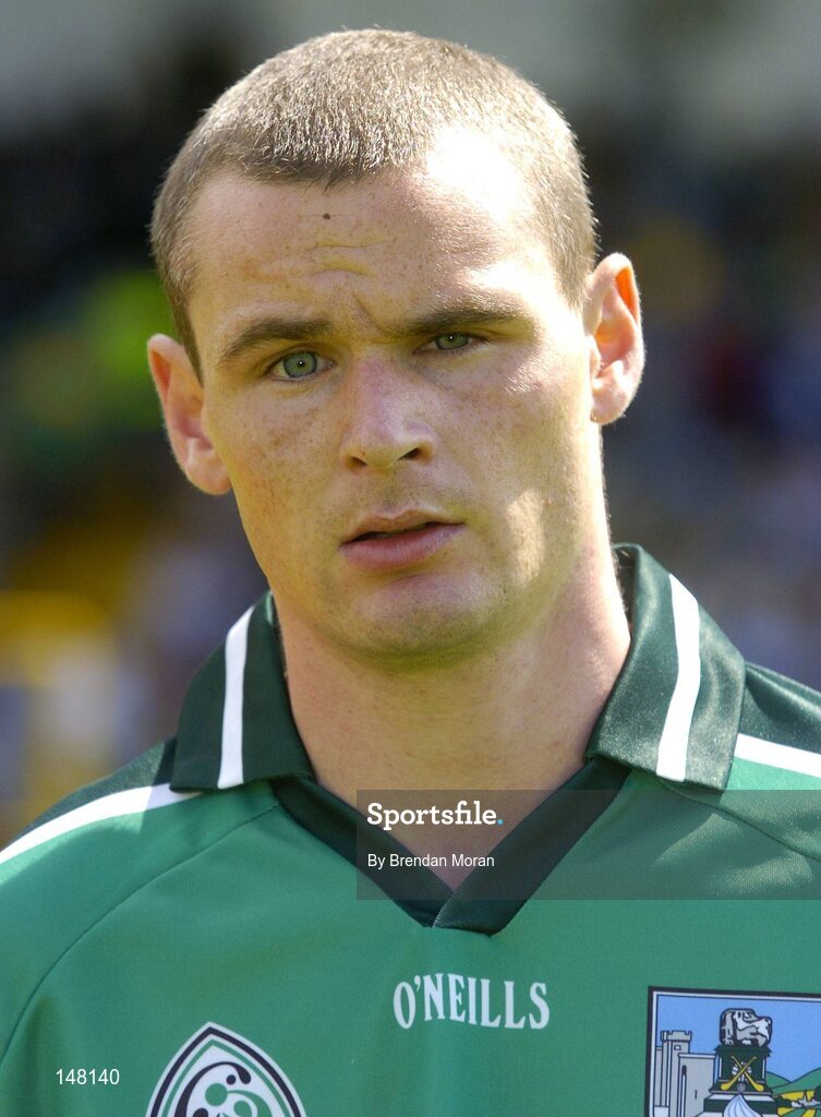 18 July 2004; Tommy Stack, Limerick. Bank of Ireland Munster Senior Football Championship Final Replay, Kerry v Limerick, Fitzgerald Stadium, Killarney, Co. Kerry. Picture credit; Brendan Moran / SPORTSFILE