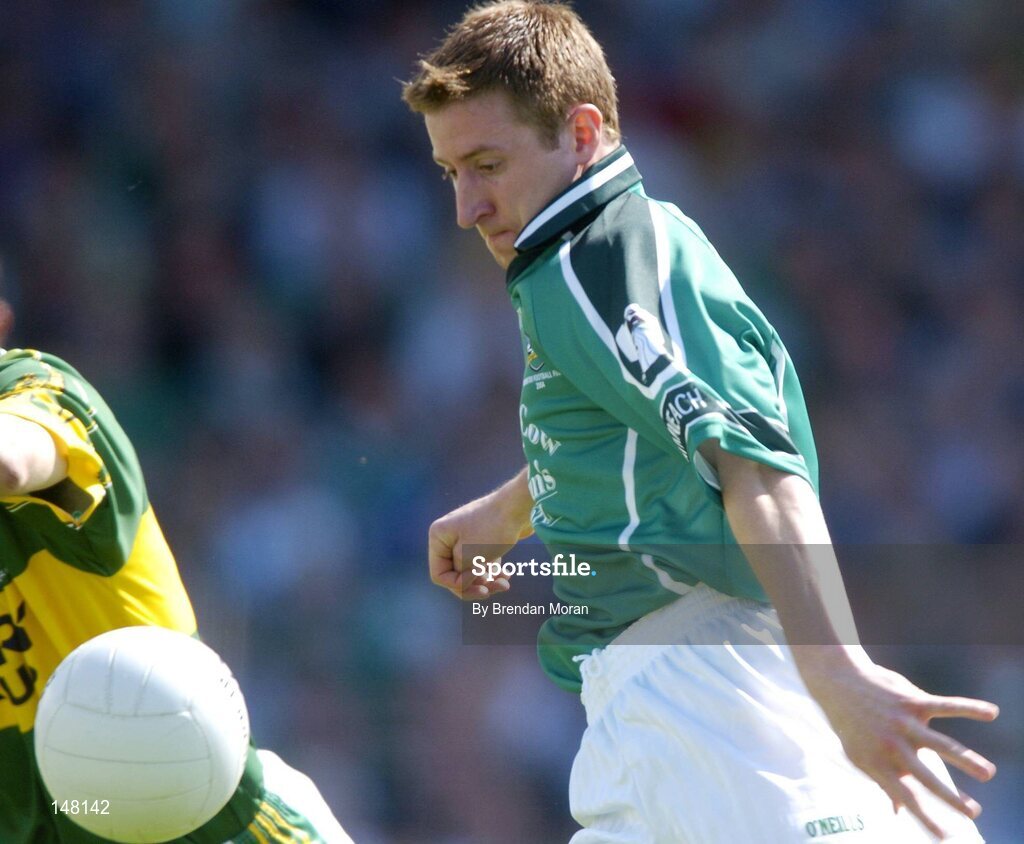 18 July 2004; Eoin Keating, Limerick. Bank of Ireland Munster Senior Football Championship Final Replay, Kerry v Limerick, Fitzgerald Stadium, Killarney, Co. Kerry. Picture credit; Brendan Moran / SPORTSFILE