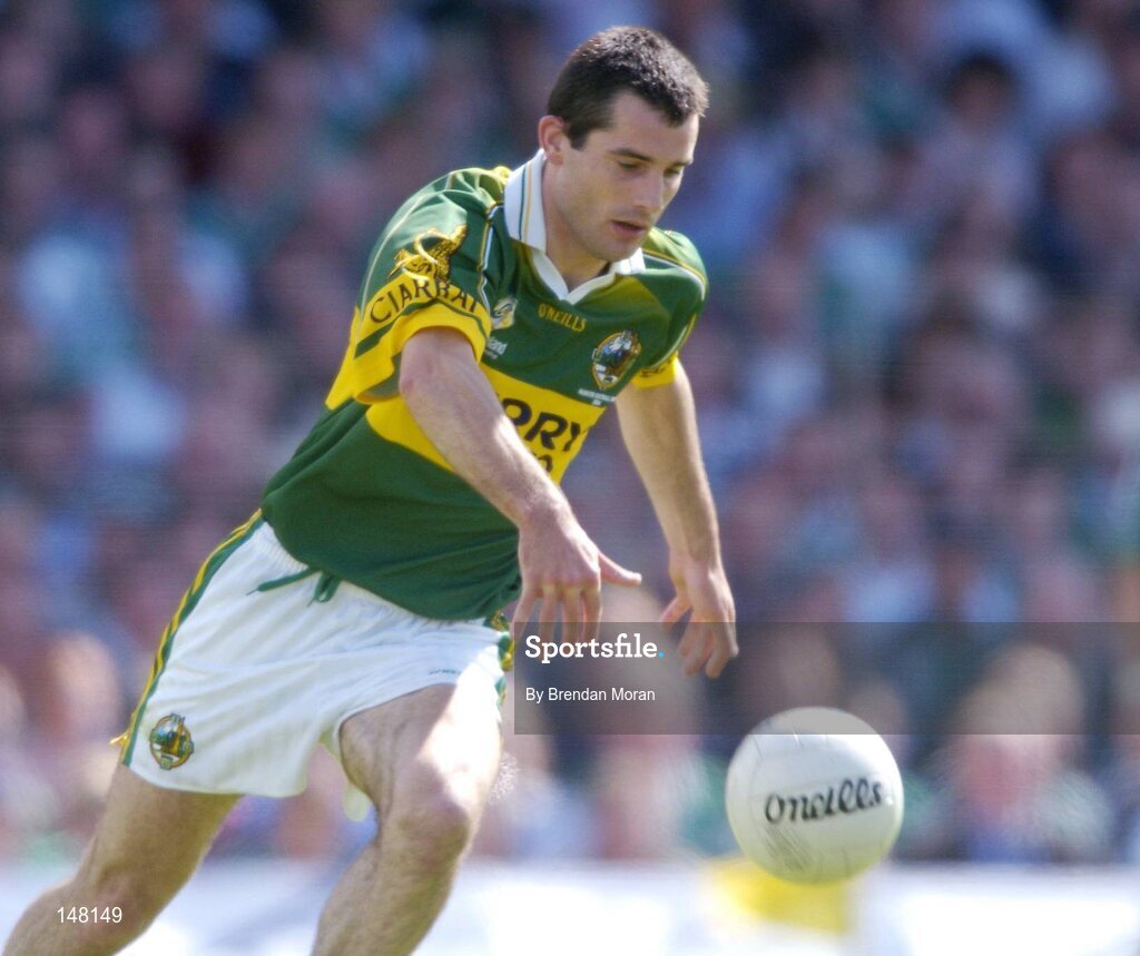 18 July 2004; Tom O'Sullivan, Kerry. Bank of Ireland Munster Senior Football Championship Final Replay, Kerry v Limerick, Fitzgerald Stadium, Killarney, Co. Kerry. Picture credit; Brendan Moran / SPORTSFILE