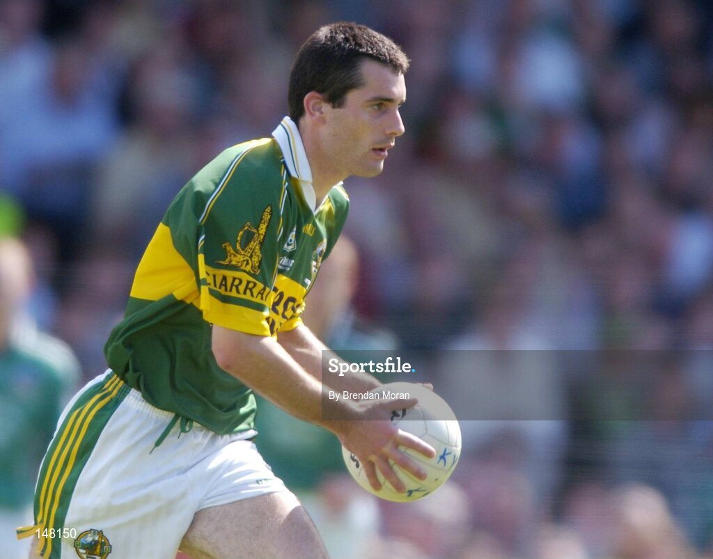 18 July 2004; Tom O'Sullivan, Kerry. Bank of Ireland Munster Senior Football Championship Final Replay, Kerry v Limerick, Fitzgerald Stadium, Killarney, Co. Kerry. Picture credit; Brendan Moran / SPORTSFILE