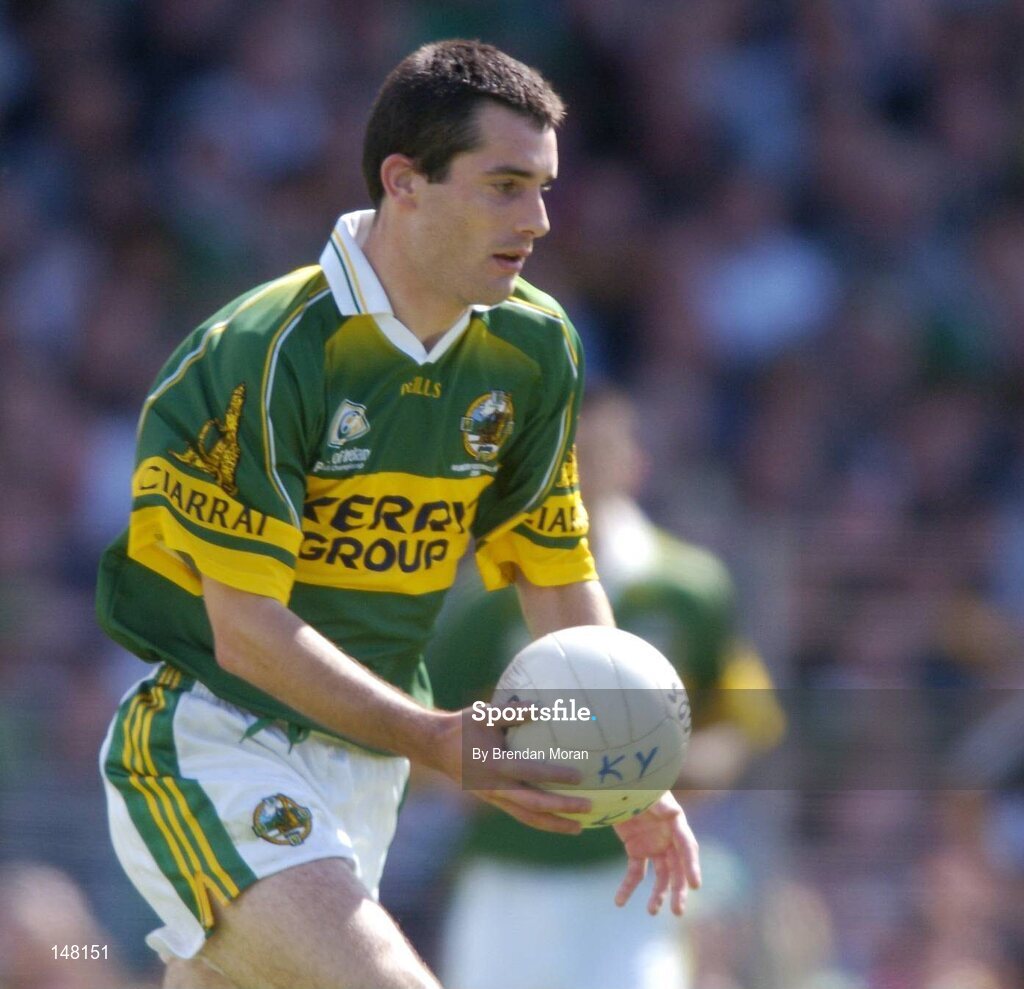 18 July 2004; Tom O'Sullivan, Kerry. Bank of Ireland Munster Senior Football Championship Final Replay, Kerry v Limerick, Fitzgerald Stadium, Killarney, Co. Kerry. Picture credit; Brendan Moran / SPORTSFILE