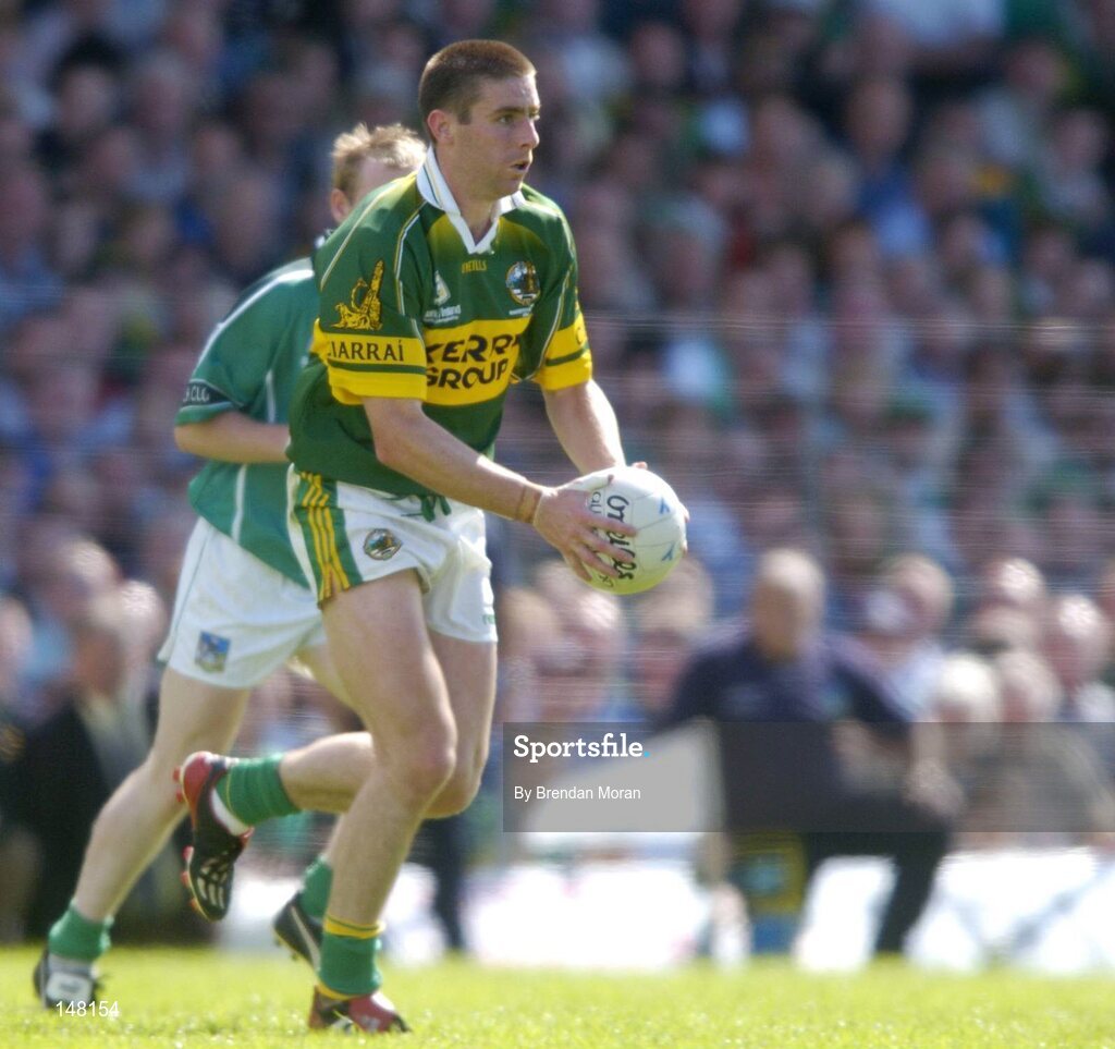 18 July 2004; Darragh O'Se, Kerry. Bank of Ireland Munster Senior Football Championship Final Replay, Kerry v Limerick, Fitzgerald Stadium, Killarney, Co. Kerry. Picture credit; Brendan Moran / SPORTSFILE