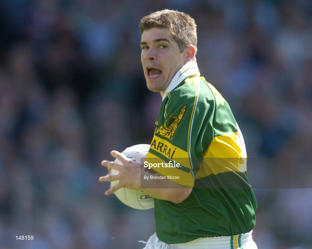 18 July 2004; Eamon Fitzmaurice, Kerry. Bank of Ireland Munster Senior Football Championship Final Replay, Kerry v Limerick, Fitzgerald Stadium, Killarney, Co. Kerry. Picture credit; Brendan Moran / SPORTSFILE