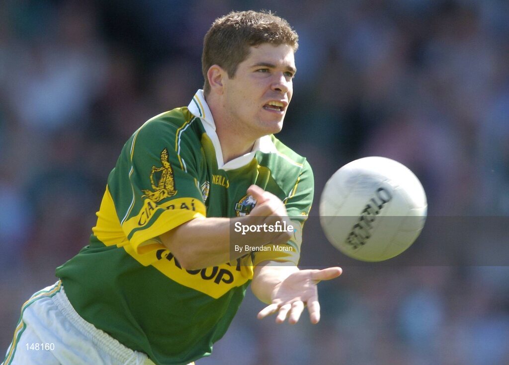 18 July 2004; Eamon Fitzmaurice, Kerry. Bank of Ireland Munster Senior Football Championship Final Replay, Kerry v Limerick, Fitzgerald Stadium, Killarney, Co. Kerry. Picture credit; Brendan Moran / SPORTSFILE