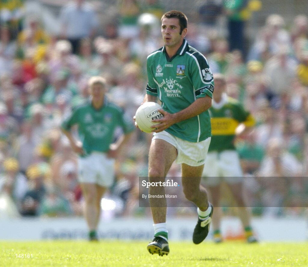 18 July 2004; John Galvin, Limerick. Bank of Ireland Munster Senior Football Championship Final Replay, Kerry v Limerick, Fitzgerald Stadium, Killarney, Co. Kerry. Picture credit; Brendan Moran / SPORTSFILE