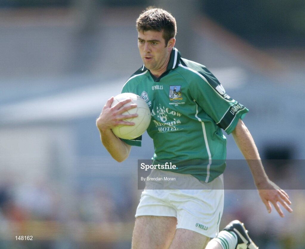 18 July 2004; Conor Mullane, Limerick. Bank of Ireland Munster Senior Football Championship Final Replay, Kerry v Limerick, Fitzgerald Stadium, Killarney, Co. Kerry. Picture credit; Brendan Moran / SPORTSFILE