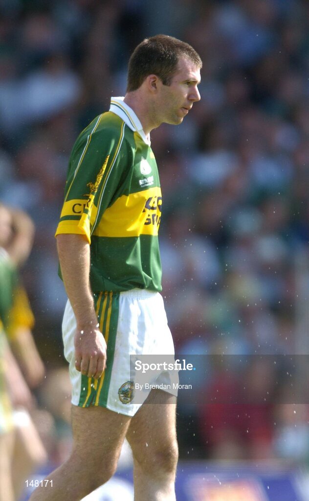 18 July 2004; Michael McCarthy, Kerry. Bank of Ireland Munster Senior Football Championship Final Replay, Kerry v Limerick, Fitzgerald Stadium, Killarney, Co. Kerry. Picture credit; Brendan Moran / SPORTSFILE