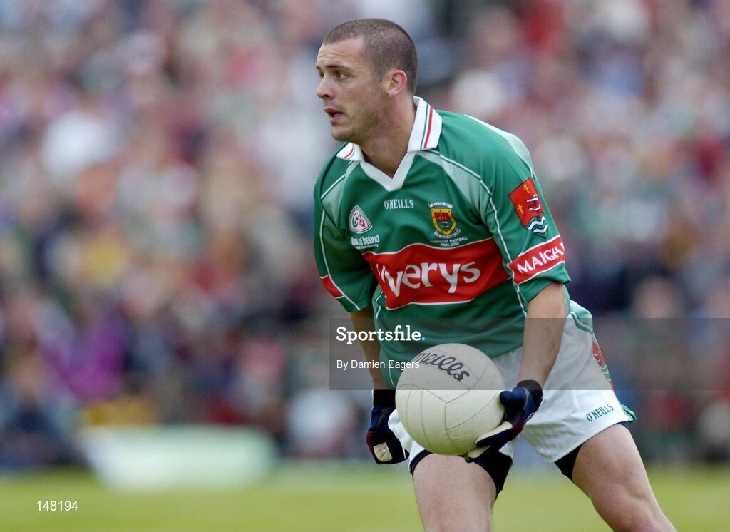 18 July 2004; Trevor Mortimer, Mayo. Bank of Ireland Connacht Senior Football Championship Final, Mayo v Roscommon, McHale Park, Castlebar, Co. Mayo. Picture credit; Damien Eagers / SPORTSFILE