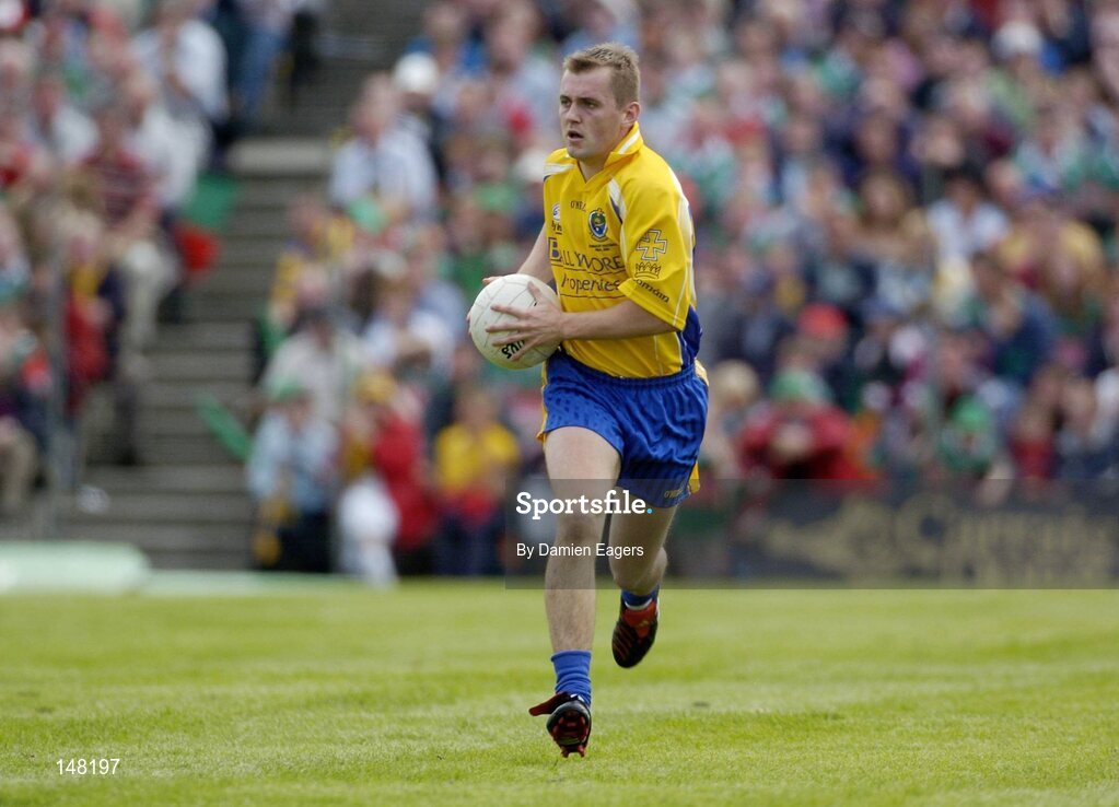 18 July 2004; Gary Cox, Roscommon. Bank of Ireland Connacht Senior Football Championship Final, Mayo v Roscommon, McHale Park, Castlebar, Co. Mayo. Picture credit; Damien Eagers / SPORTSFILE