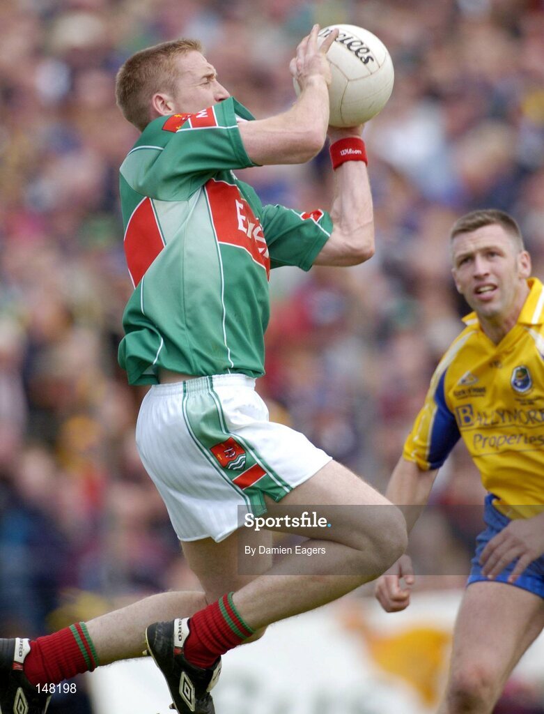 18 July 2004; David Heaney, Mayo. Bank of Ireland Connacht Senior Football Championship Final, Mayo v Roscommon, McHale Park, Castlebar, Co. Mayo. Picture credit; Damien Eagers / SPORTSFILE