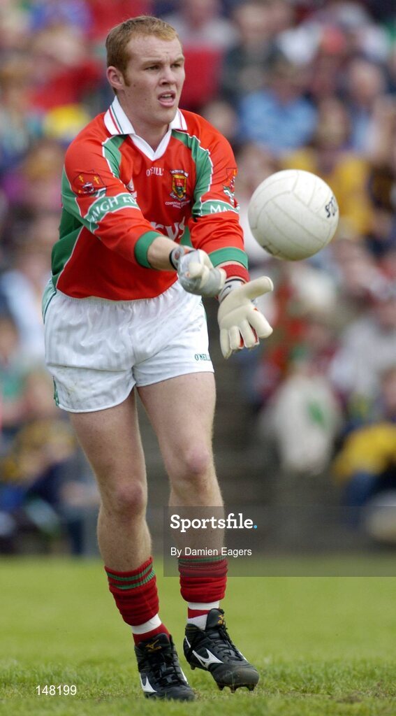 18 July 2004; Fintan Ruddy, Mayo goalkeeper. Bank of Ireland Connacht Senior Football Championship Final, Mayo v Roscommon, McHale Park, Castlebar, Co. Mayo. Picture credit; Damien Eagers / SPORTSFILE