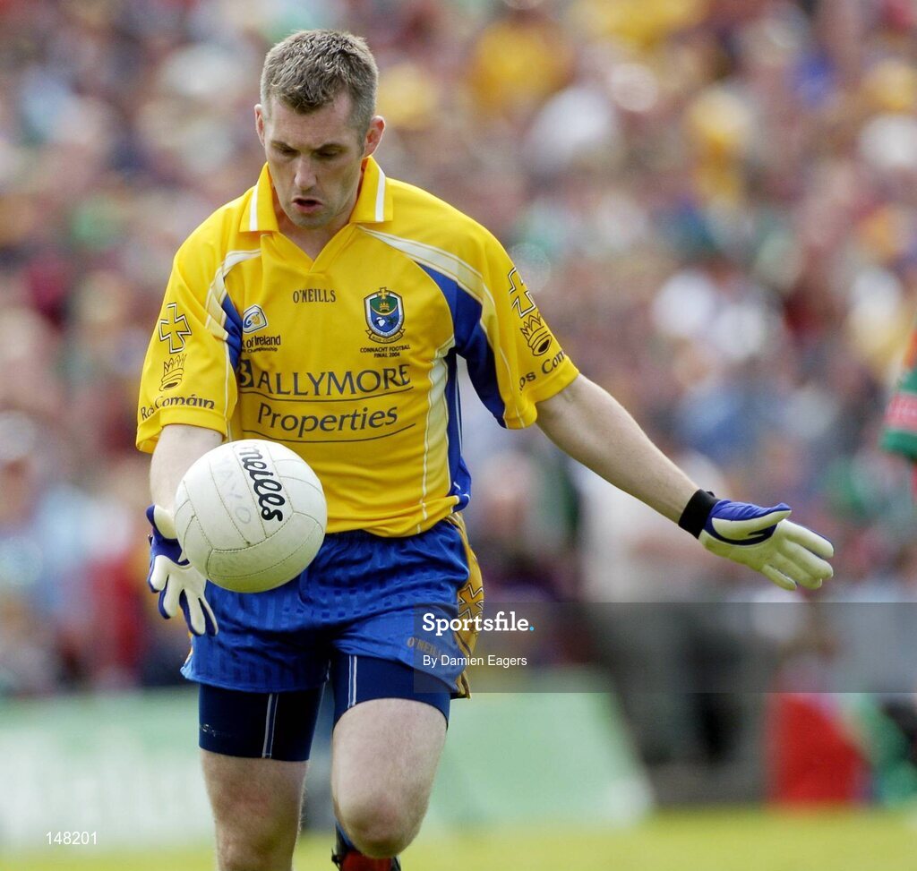18 July 2004; Ray Cox, Roscommon. Bank of Ireland Connacht Senior Football Championship Final, Mayo v Roscommon, McHale Park, Castlebar, Co. Mayo. Picture credit; Damien Eagers / SPORTSFILE