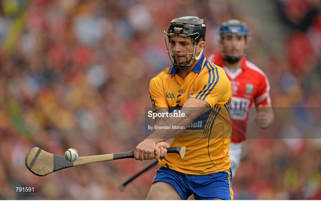 8 September 2013; Domhnall O'Donovan, Clare. GAA Hurling All-Ireland Senior Championship Final, Cork v Clare, Croke Park, Dublin. Picture credit: Brendan Moran / SPORTSFILE