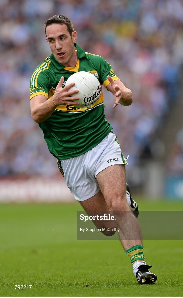 1 September 2013; Declan O'Sullivan, Kerry. GAA Football All-Ireland Senior Championship, Semi-Final, Dublin v Kerry, Croke Park, Dublin. Picture credit: Stephen McCarthy / SPORTSFILE