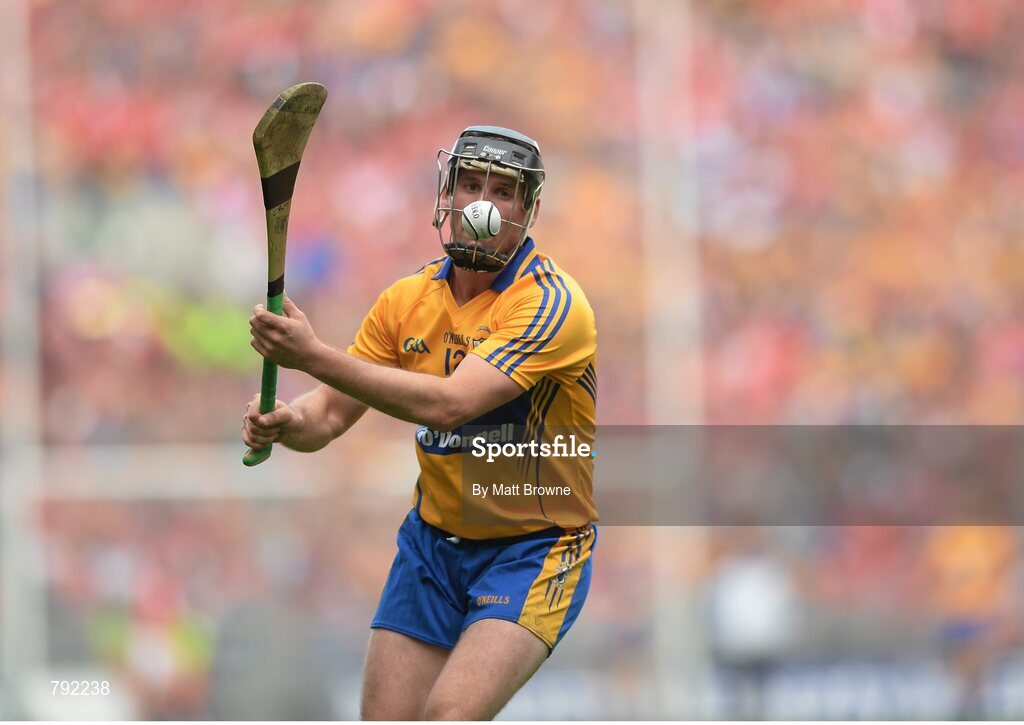 8 September 2013; Colin Ryan, Clare. GAA Hurling All-Ireland Senior Championship Final, Cork v Clare, Croke Park, Dublin. Picture credit: Matt Browne / SPORTSFILE