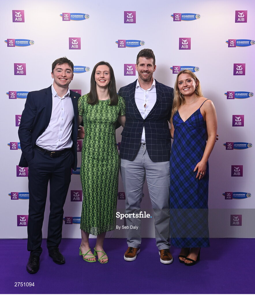 2 March 2024; WH staff on arrival at the AIB Camogie Club Player Awards at Croke Park in Dublin. Photo by Seb Daly/Sportsfile