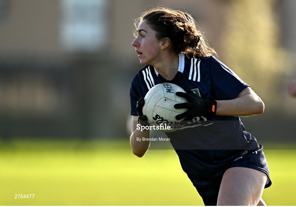 17 March 2024; Eilís Lynch of Kerry during the Lidl LGFA National League Division 1 Round 6 match between Meath and Kerry at Donaghmore Ashbourne GAA Club in Ashbourne, Meath. Photo by Brendan Moran/Sportsfile