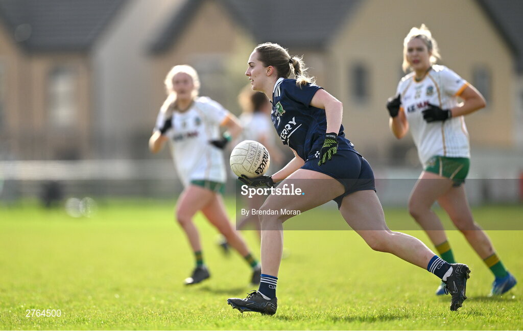 17 March 2024; Amy Harrington of Kerry during the Lidl LGFA National League Division 1 Round 6 match between Meath and Kerry at Donaghmore Ashbourne GAA Club in Ashbourne, Meath. Photo by Brendan Moran/Sportsfile